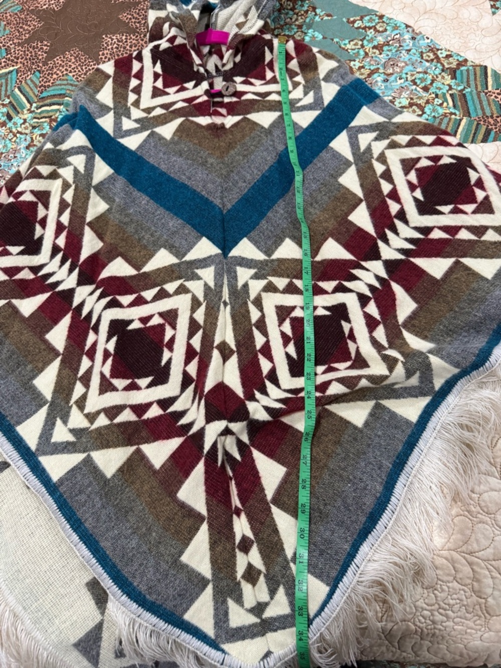 The little poncho adult sized poncho unisex one size - Picture 9 of 9